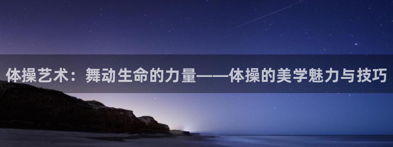 3377体育官网下载平台注册要钱吗：体操艺术：舞动生