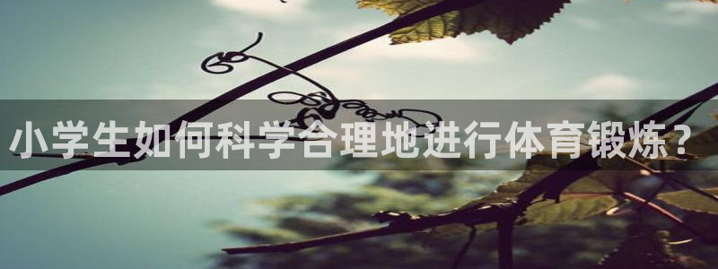 3377体育官方正版app娱乐代理怎么样：小学生如何科学合理